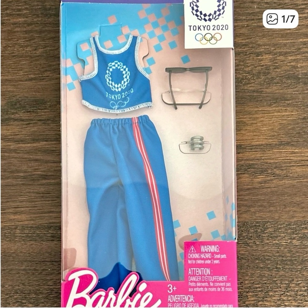 Barbie Tokyo 2020 Olympic Athletic Outfit Mattel NIB